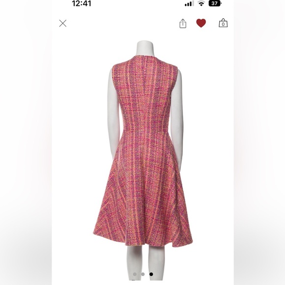 Prada Tweed Dress size 8 US/ Lowest pricw/ Firm price due to moving - Picture 2 of 3